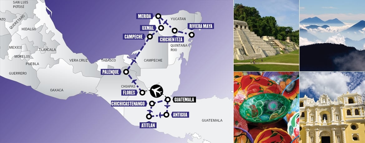 CITTA' DEL MESSICO , GUATEMALA + CHIAPAS & YUCATAN 45